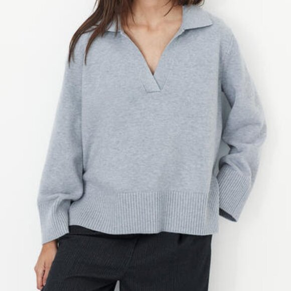 H&M MAMA Collared jumper Size Large - Picture 1 of 6